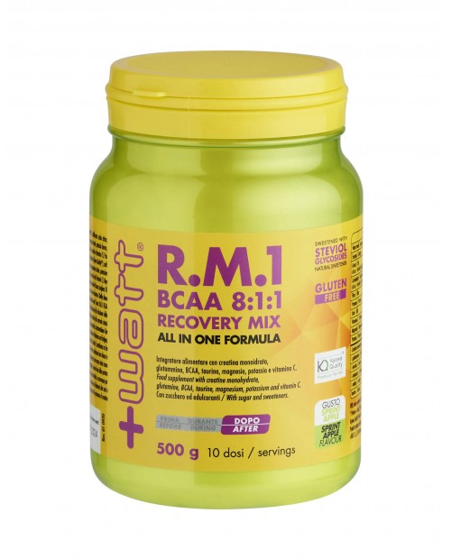 R.M.1 BCAA 8:1:1 Recovery Mix 500 grammi -+Watt