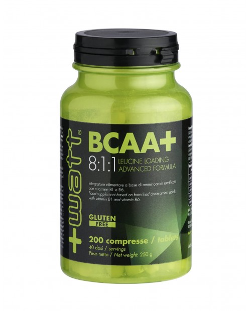 BCAA+ 8:1:1 200 compresse - +Watt