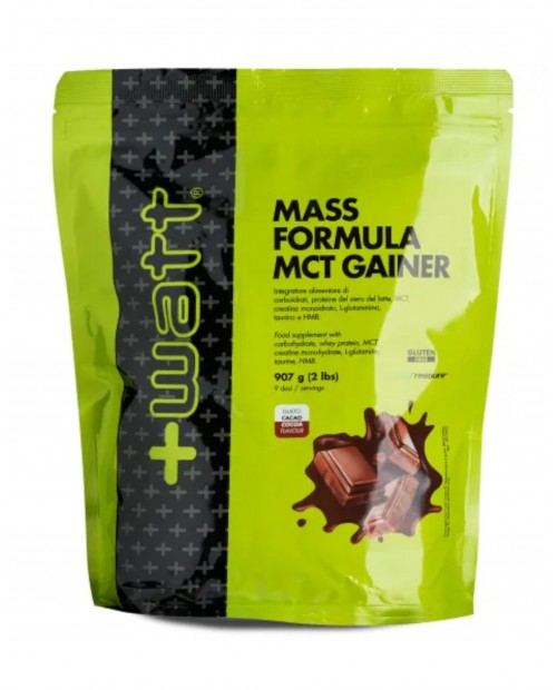 Mass Formula MCT Gainer Cacao 907g - +Watt