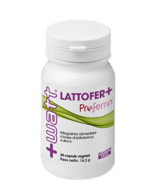 Lattofer+ 30 capsule vegetali - +Watt