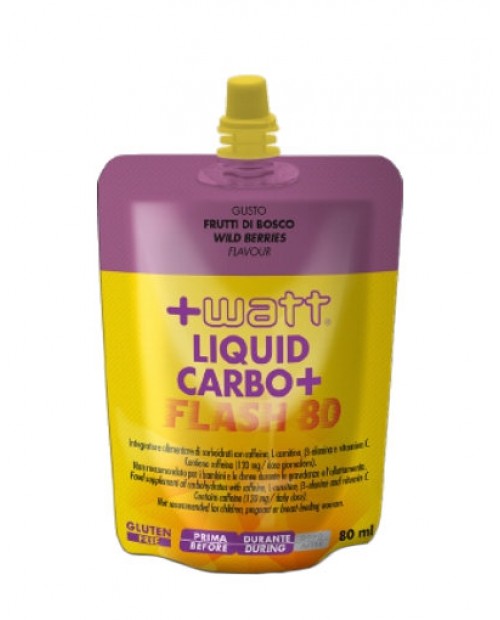 Liquid Carbo+ Flash 1 cheerpack da 80 ml - +Watt