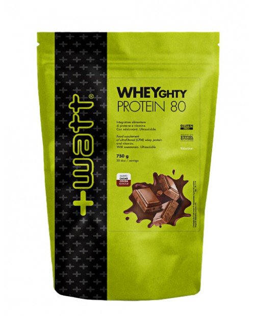 WheyGhty Protein 80 750 grammi - +Watt