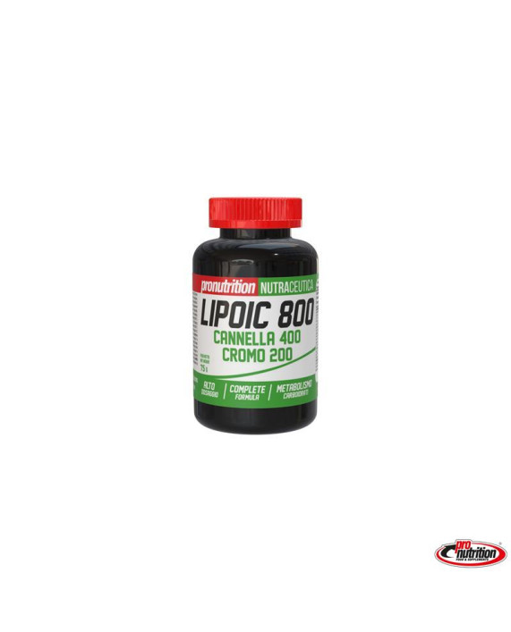 LIPOIC 800 CROMO CANNELLA - PRONUTRITION