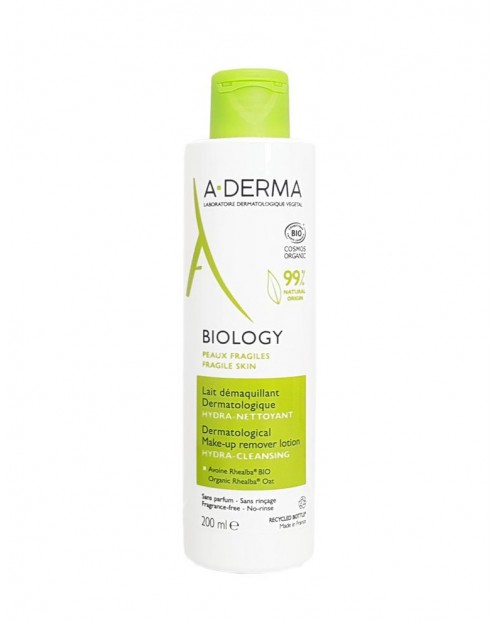 Biology - Latte Struccante Dermatologico 200 ml - A-Derma