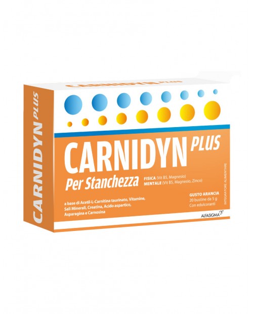 Carnidyn Plus 20 bustine - Alfasigma