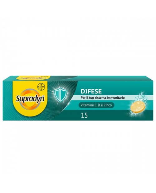 SUPRADYN DIFESE 15 compresse effervescenti Bayer