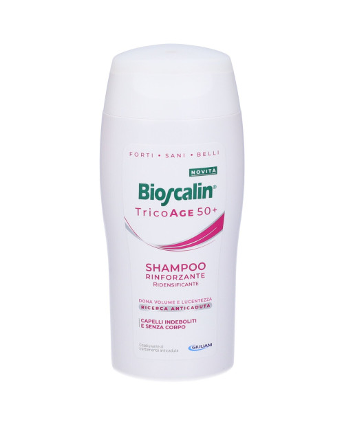 Bioscalin TricoAge 50+ Shampoo Rinforzante Ridensificante 200 ml - Bioscalin
