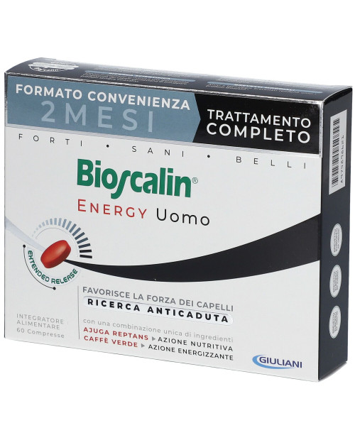 Bioscalin® Energy Capelli Uomo 60 compresse -Bioscalin