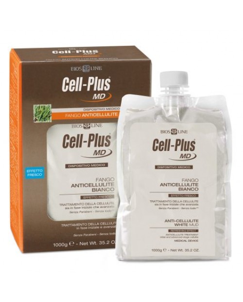 Biosline Cell-Plus® MD Fango Anticellulite Bianco 1 Kg
