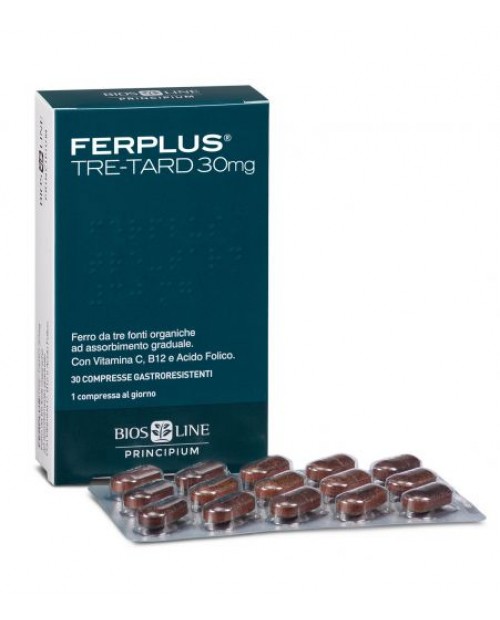 PRINCIPIUM FERPLUS TRE-TARD 30 mg Bios Line