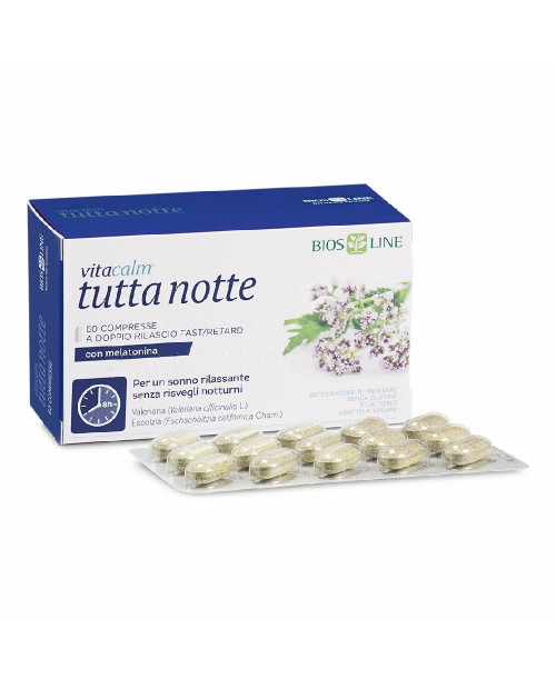 Vitacalm® Tutta Notte 60 cmpresse - Bios Line