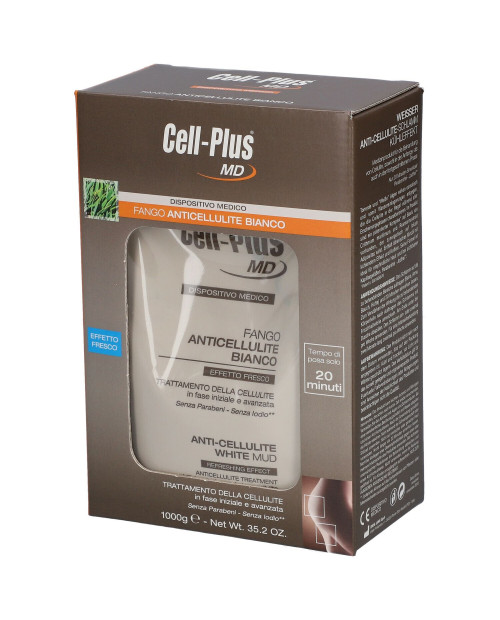 Cell-Plus® MD Fango Anticellulite Bianco 1 Kg -bios Line