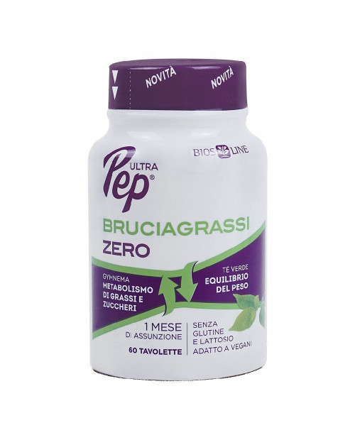 Ultra Pep® Bruciagrassi Zero 60 tavolette - Bios Line