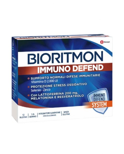 BIORITMON IMMUNO DEFEND 12 Bustine Dompè