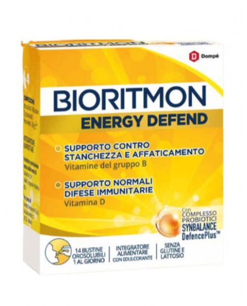 BIORITMON ENERGY DEFEND 12 Bustine Dompè