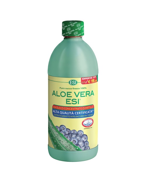 Esi Aloe Vera Succo con Mirtillo 1000 ml