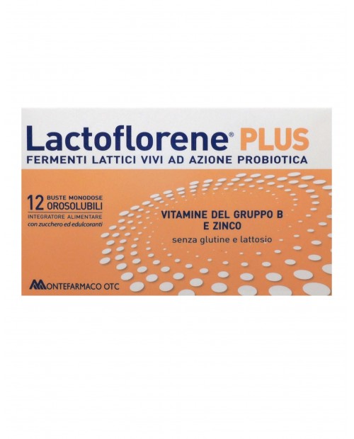 LACTOFLORENE PLUS 12 Bustine Montefarmaco