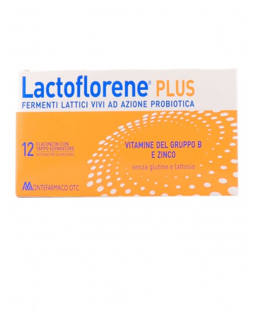 LACTOFLORENE PLUS 12 Flaconcini Montefrarmaco