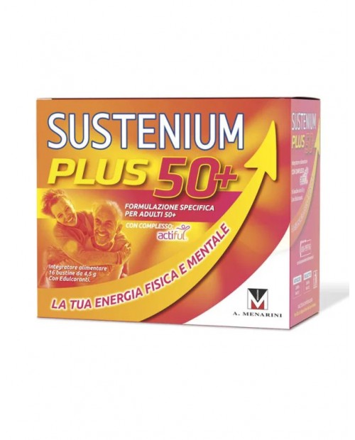 Sustenium Plus 50+ 16 bustine - Menarini