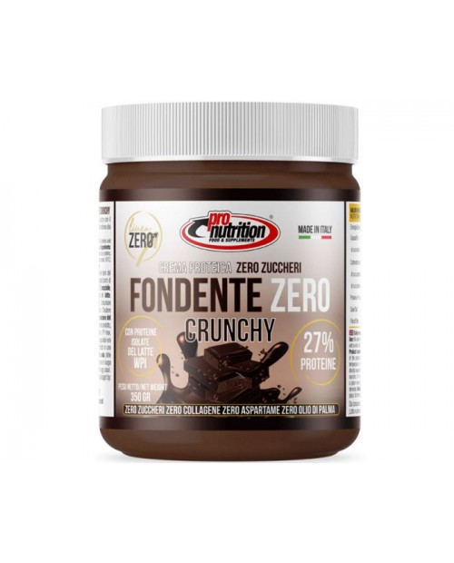 FONDENTE ZERO CRUNCHY 350 grammi Pronutrition