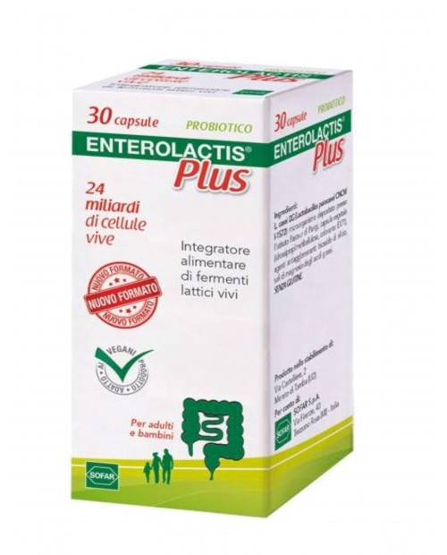 ENTEROLACTIS PLUS 30 Capsule Sofar