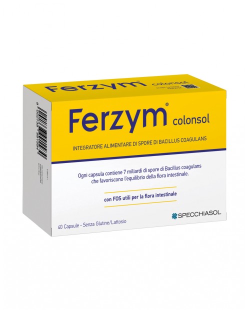 FERZYM COLONSOL 40 Capsule Specchiasol